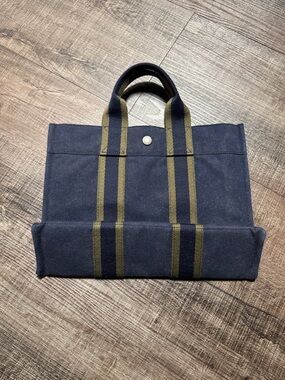 Hermes Fourre Tout Toile Tote PM